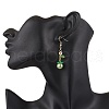 304 Stainless Steel Tomato Dangle Earrings EJEW-MZ00464-5