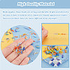   2880Pcs 8 Colors Opaque Colours Glass Twist Bugle Beads EGLA-PH0001-33-4