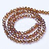 Electroplate Glass Beads Strands EGLA-A034-T8mm-B08-2