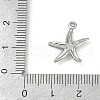 Ocean 304 Stainless Steel Pendants STAS-P390-01C-P-3