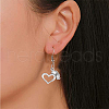 100pcs 10 Styles Tibetan Style Alloy Pendants TIBEP-CJ0001-44-6
