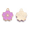 Alloy Enamel Pendants ENAM-S121-115H-2