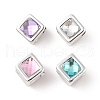 Opaque Acrylic with Rhinestone Beads OACR-Z020-02A-1