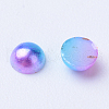 Imitation Pearl Acrylic Cabochons OACR-R063-3mm-01-2