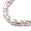 Natural Pearl Beaded Necklaces for Women NJEW-JN04107-02-4