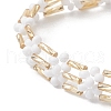 Glass Seed Beaded Bracelets for Women BJEW-MZ00144-01-4