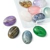 10Pcs Natural Mixed Gemstone Cabochons G-FS0005-68-5