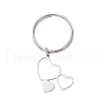 201 Stainless Steel Keychain KEYC-JKC01184-05-1