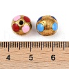 304 Stainless Steel Enamel Beads STAS-Z140-21G-3