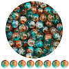 SOFPLATE 300Pcs Transparent Crackle Acrylic Beads CACR-SP0001-01A-1