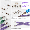 Zinc Alloy End Caps FIND-PH0001-48P-WH-6