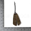 Natural Stichtite Pendants G-L617-H07-10x40mm-3