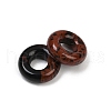 Natural Mahogany Obsidian Pendants G-G202-07I-2