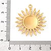 304 Stainless Steel Enamel Pendants STAS-D362-04G-02A-3