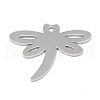 Non-Tarnish 201 Stainless Steel Stamping Blank Tag Pendants STAS-T008-026-1-2
