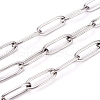 Tarnish Resistant 304 Stainless Steel Paperclip Chains A-CHS-L022-02B-2