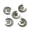 Natural Labradorite Pendants G-Z086-01P-14-1
