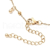 304 Stainless Steel Satellite Chains Anklets AJEW-AN00690-4
