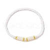 Glass Seed Beads Stretch  Bracelets for Women BJEW-MZ00153-03-2