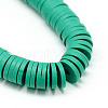 Handmade Polymer Clay Bead Strands X-CLAY-T002-4mm-08-3