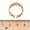 304 Stainless Steel Cuff Rings RJEW-P150-05G-5