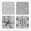 Silicone Clay Texture Mat AJEW-WH0447-041-8