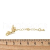 Brass Chain Extender KK-F893-16G-3
