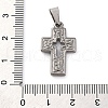 304 Stainless Steel Pendants STAS-P241-10P-3