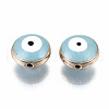 Alloy Enamel Beads ENAM-WH0047-14I-10mm-2