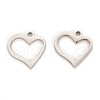 Tarnish Resistant 304 Stainless Steel Charms STAS-I151-34P-1