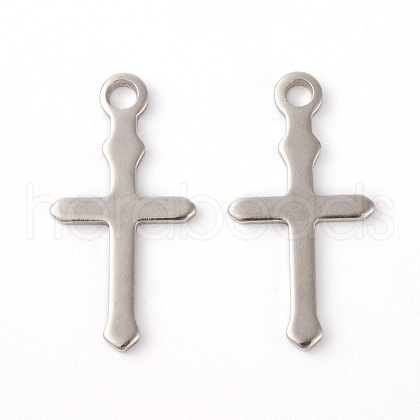 Tarnish Resistant 201 Stainless Steel Pendants STAS-F192-067P-1
