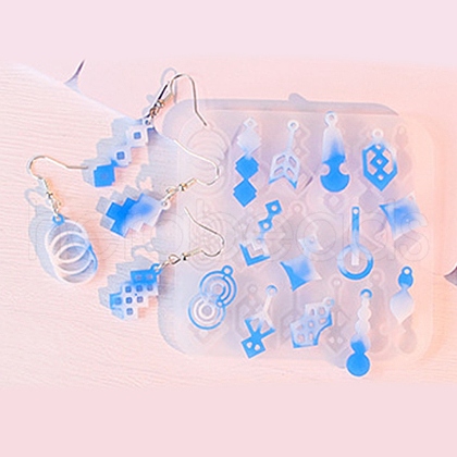 Pendant Silicone Molds AJEW-S041-03B-1