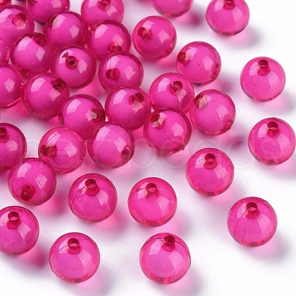 Transparent Acrylic Beads TACR-S152-16A-706-1