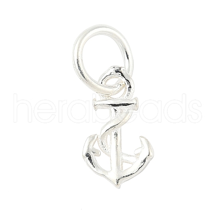 925 Sterling Silver Boat Anchor Charms STER-S011-02S-1