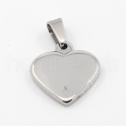 Tarnish Resistant Fashionable 304 Stainless Steel Stamping Blank Tag Pendants X-STAS-J002A-01-1