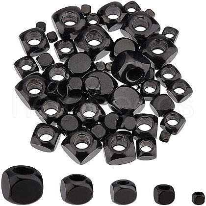 Unicraftale 50Pcs 5 Style 304 Stainless Steel Beads STAS-UN0025-20-1