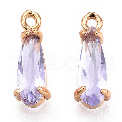 Faceted Glass Pendants X1-GLAA-T010-004F-1