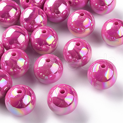 Opaque Acrylic Beads X-MACR-S370-D20mm-A13-1