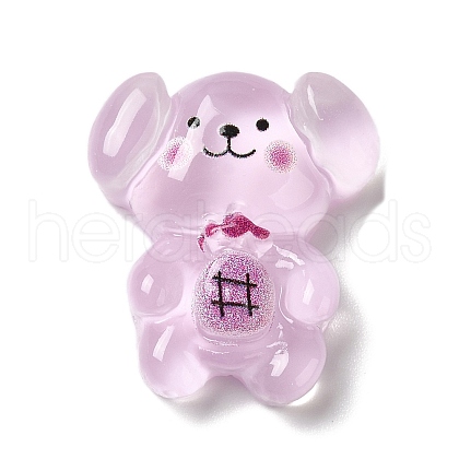 Translucent Resin Decoden Cabochons RESI-M039-04C-1