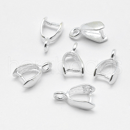 925 Sterling Silver Pendant Bails STER-E050-01S-1