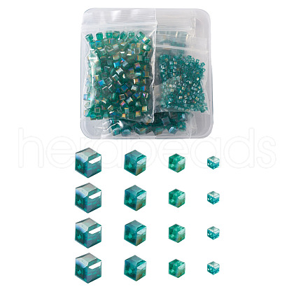 Electroplate Glass Beads Strands EGLA-TA0001-03B-1