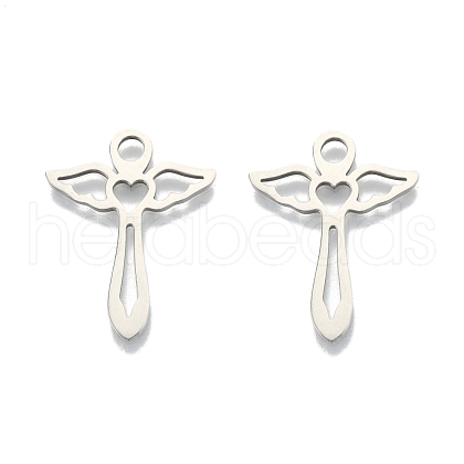 Non-Tarnish 201 Stainless Steel Pendants STAS-N098-104P-1