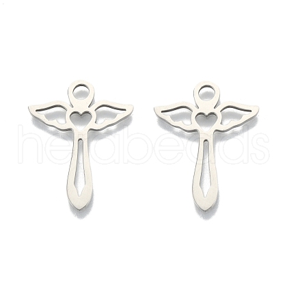 201 Stainless Steel Pendants STAS-N098-104P-1