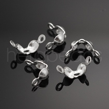 925 Sterling Silver Bead Tips STER-E040-03B-1