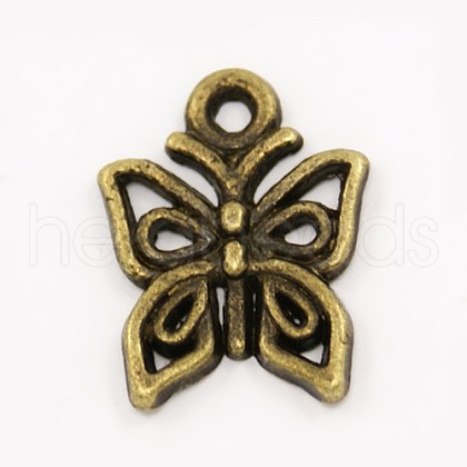 Tibetan Style Alloy Pendants X-TIBEP-A890-AB-FF-1