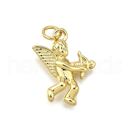 Rack Plating Brass Pendants KK-D343-07G-1
