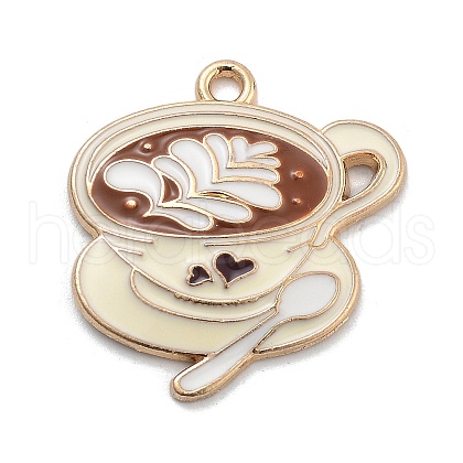 Mother's Day Alloy Enamel Pendants ENAM-D060-05B-01-1