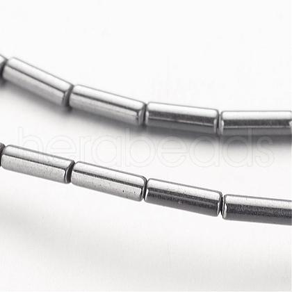 Electroplate Non-magnetic Synthetic Hematite Bead Strands G-F300-37A-01-1
