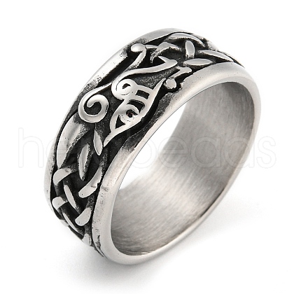 304 Stainless Steel Ring RJEW-B055-03AS-04-1