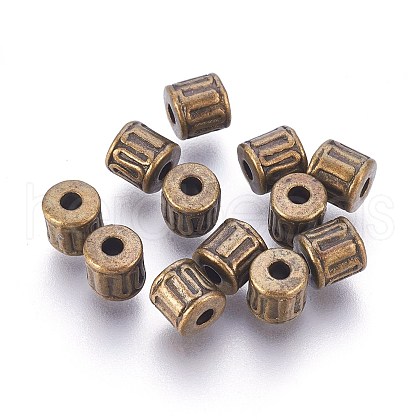 Tibetan Style Alloy Beads X-MLF0030Y-NF-1